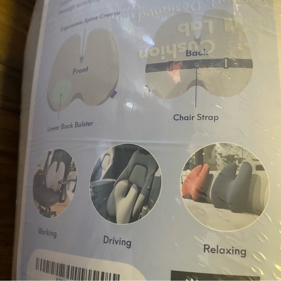 Cushion Lab Extra Dense Pillow M...r Or Office/Computer Chair - Picture 4 of 4